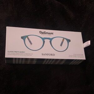 Optimum Optical Sanford Blue Glasses